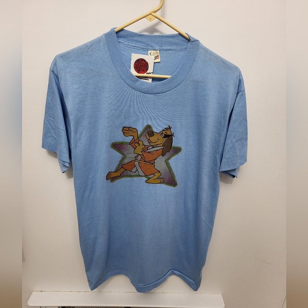 1978 ROACH HUNG KUNG PHOOEY HEAT TRANSFER ON A 80S SCREENSTAR TEE